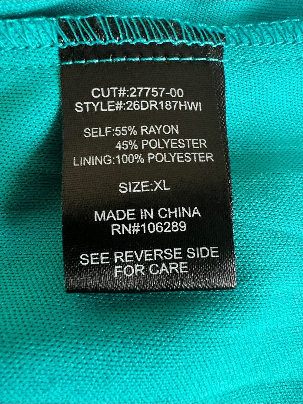 Trixxi Teal Ruffle High-Low Sundress - Picture 7 of 9